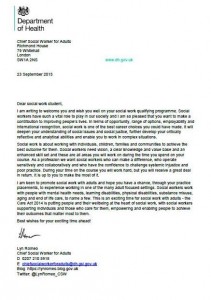 Letter to social work students cropped