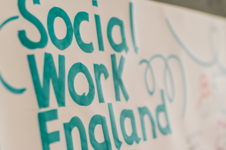 social work england banner